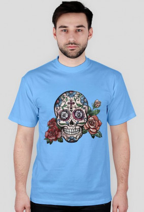 HandPainted Skull Man
