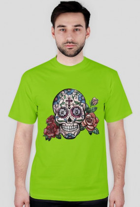 HandPainted Skull Man