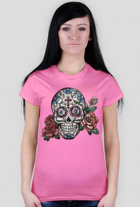 HandPainted Skull Woman