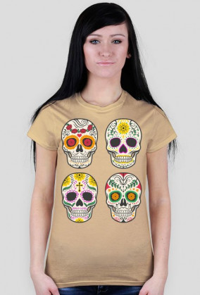 Skull Quartet 3 Woman