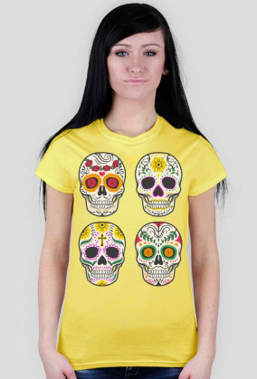 Skull Quartet 3 Woman
