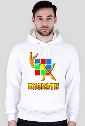 Bluza z dużym logiem i podpisem