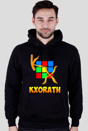 Bluza z dużym logiem i podpisem