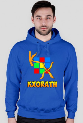 Bluza z dużym logiem i podpisem