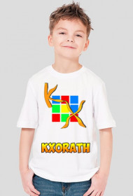 Koszulka dziecięca - duże logo + podpis