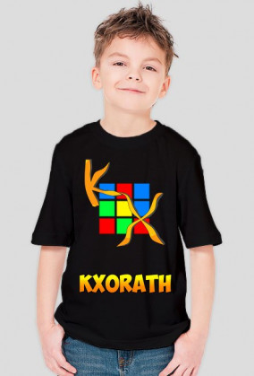 Koszulka dziecięca - duże logo + podpis
