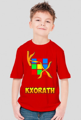 Koszulka dziecięca - duże logo + podpis