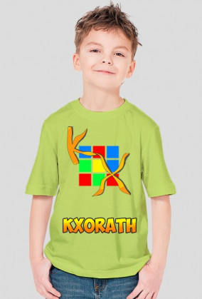 Koszulka dziecięca - duże logo + podpis