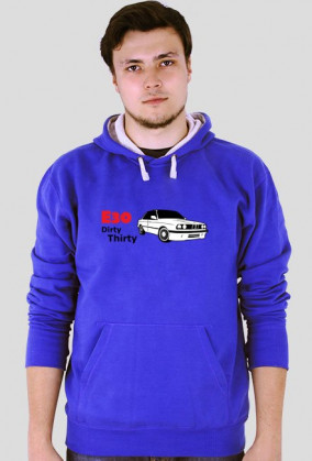 Bluza "Dirty Thirty e30" kieszeń