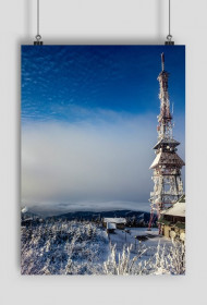 View of Polish mountains Szczyrk