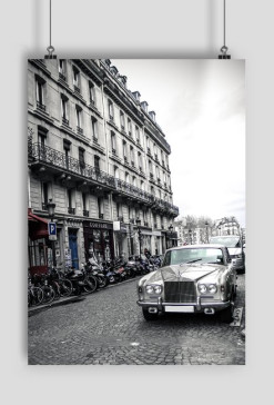 View of Paris streets