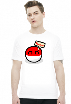 Polandball Welcome Koszulka