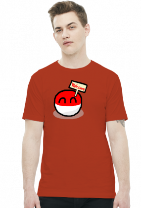 Polandball Welcome Koszulka