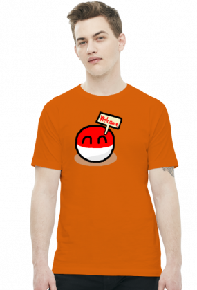 Polandball Welcome Koszulka