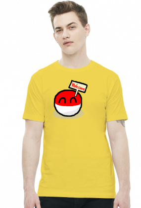Polandball Welcome Koszulka