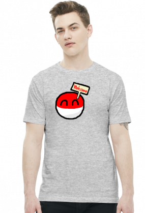 Polandball Welcome Koszulka