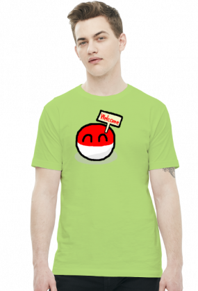 Polandball Welcome Koszulka
