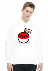 Polandball Welcome Bluza z kapturem