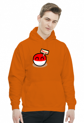 Polandball Welcome Bluza z kapturem