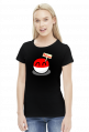 Polandball Welcome Koszulka Damska