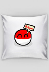 Polandball Welcome Poduszka