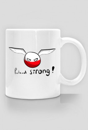 PolandBall Poland Strong Kubek