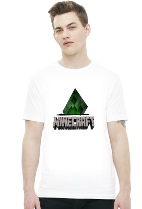 Minecraft - Biały T-Shirt