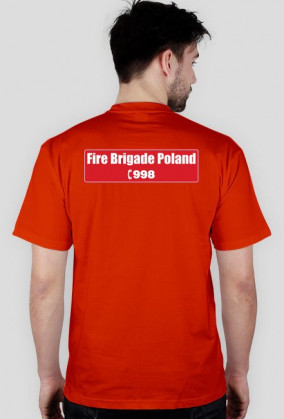 Koszulka Fire Brigade Czarna/Czerwona
