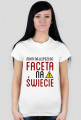 Sztabka koszulka z nadrukiem "Facet"
