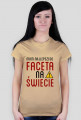 Sztabka koszulka z nadrukiem "Facet"