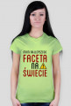 Sztabka koszulka z nadrukiem "Facet"