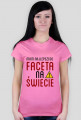 Sztabka koszulka z nadrukiem "Facet"
