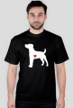 Męska koszulka - Russell Terrier