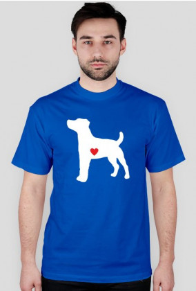 Męska koszulka - Russell Terrier