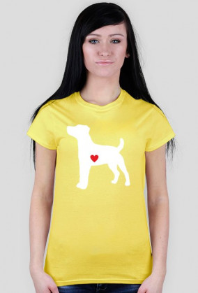 Damska koszulka - Russell Terrier