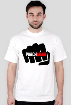 PunchAgain (biała, czerwona)