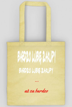 lubię zakupy torba