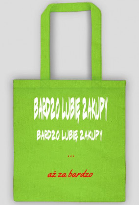 lubię zakupy torba