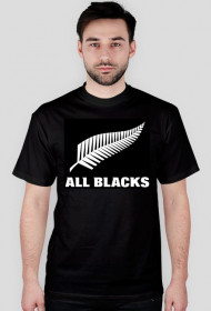 Koszulka z logiem Nowej Zelandii ALL BLACKS