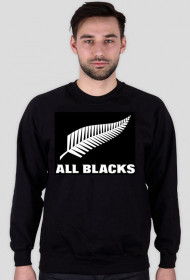 Bluza Kangurek z logiem Nowej Zelandii ALL BLACKS