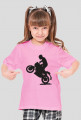Koszulka dziewczęca motocykl