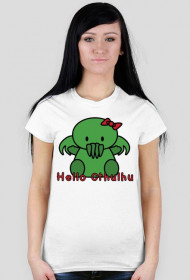 Hello Cthulhu - Damski T-Shirt