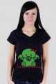 Hello Cthulhu - Koszulka damska typu V-neck