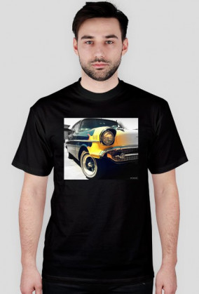 Koszulka z nadrukiem - samochód Chevrolet Bel Air