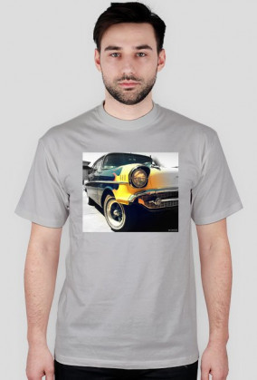 Koszulka z nadrukiem - samochód Chevrolet Bel Air