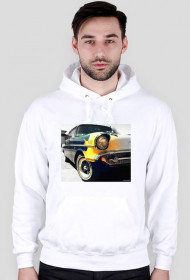 Bluza z kapturem - samochód Chevrolet Bel Air