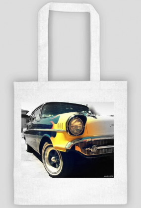 Torba z nadrukiem - samochód Chevrolet Bel Air