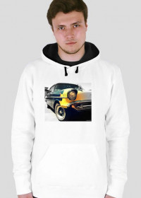Bluza z kapturem - samochód Chevrolet Bel Air