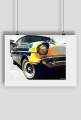 Plakat - samochód Chevrolet Bel Air