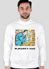 SuperMan Burger'sKing Bluza